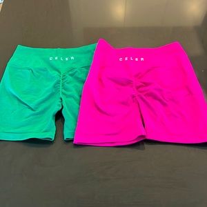 Medium Celer scrunch shorts bundle